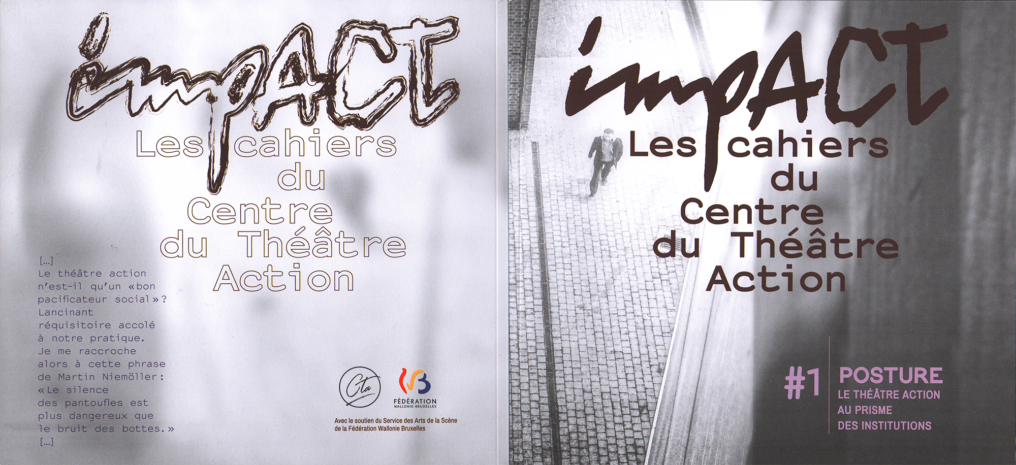 impACT #1, POSTURE : Le Théâtre Action au prisme des institutions, 240x220cm, 2020